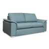 Bella Casa Cambria Sofa 3+2 Vegan Leather Blue