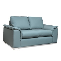 Bella Casa Cambr 3+2 Fabric Vegan Leather Blue