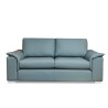 Bella Casa Cambria Sofa 3+2 Vegan Leather Blue