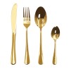 Bella Casa Cutlery Set 24pcs Gold