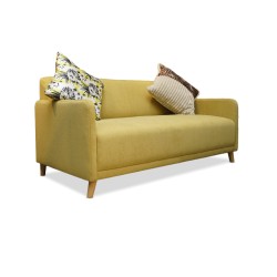 Bella Casa Hamilton Sofa 3+2+1 Yellow Col