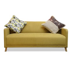 Bella Casa Hamilton Sofa 3+2+1 Yellow Col