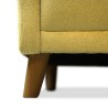 Bella Casa Hamilton Sofa 3+2+1 Yellow Col