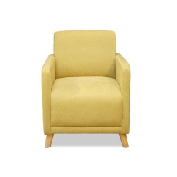 Bella Casa Hamilton Sofa 3+2+1 Yellow Col