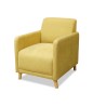 Bella Casa Hamilton Sofa 3+2+1 Yellow Col