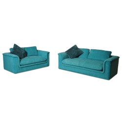 Bella Casa Florence 3+2 Fabric Blue