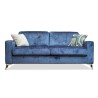 Bella Casa Lozenzo Sofa 3+2 Blue Col