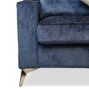 Bella Casa Lozenzo Sofa 3+2 Blue Col