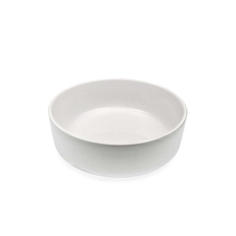 Cavendish Low Edge Bowl 6.5" White Porcelain