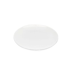 Cavendish Round Plate Shallow 8" White Porcelain