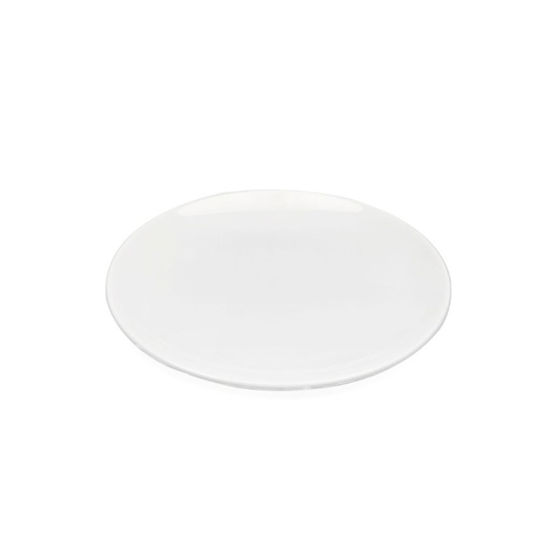 Cavendish Round Plate Shallow 8" White Porcelain