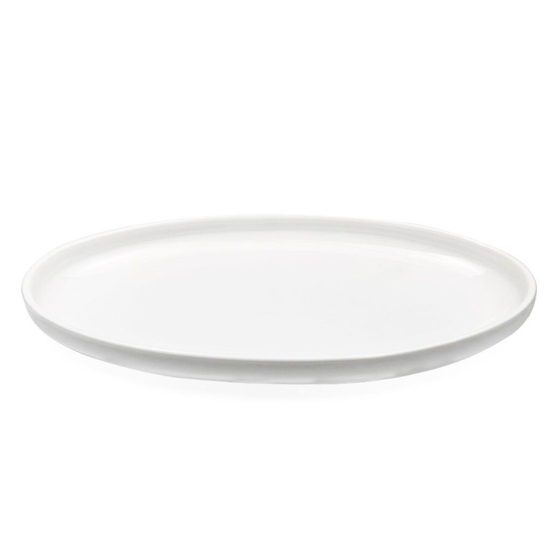 Cavendish Oval Plate Shallow 12" White Porcelain