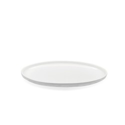 Cavendish Oval Shallow Plate 8" White Porcelain