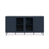 Bella Casa Caracas Sideboard 4 Doors Navy Blue