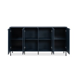 Bella Casa Caracas Sideboard 4 Doors Navy Blue