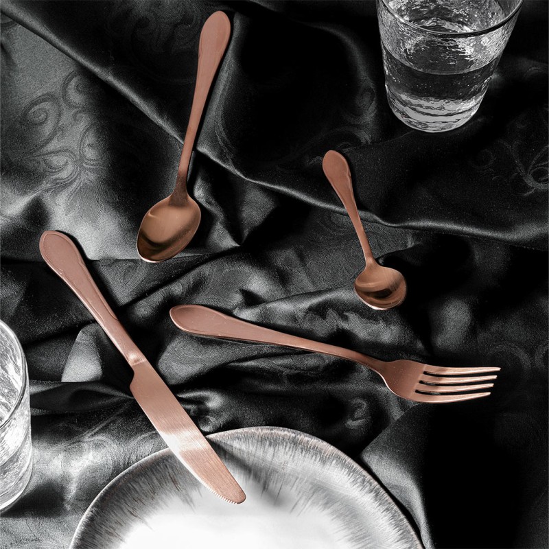 Kare Cutlery Cucina Copper Matt Ref 55626
