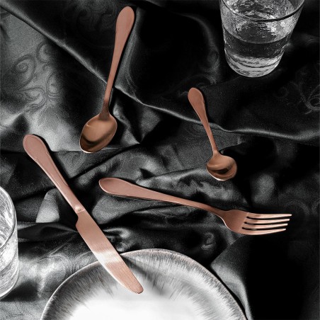 Kare Cutlery Cucina Copper Matt Ref 55626 Kare Cutlery Cucina Copper Matt Ref 55626