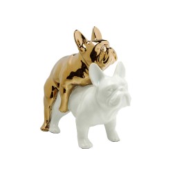 Kare Deco Figurine Love Dogs 64626