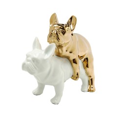 Kare Deco Figurine Love Dogs 64626
