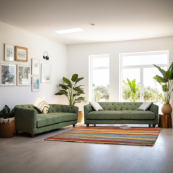 Cavendish Albert 3+2 Fabric Green