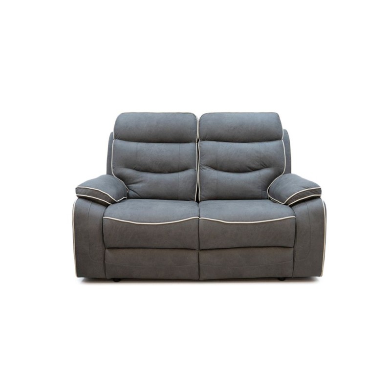 Bella Casa Gizelle 2S Recliner Fabric Grey