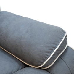 Bella Casa Gizelle 1S Recliner Fabric Grey