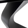 Kare Gloria Table Black 200x100cm Ref 85731