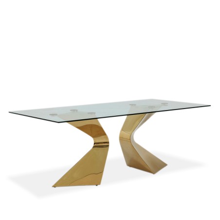 Kare Gloria Table Gold 100x200 cm Ref 81543