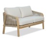 Collection Tamarin Ravona Double Lounge With Cushion Acacia Natural Finish