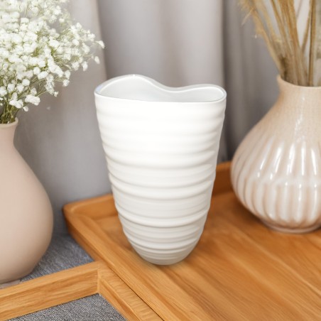 Cavendish Ceramic Vase White 21x30 cm Ref CM246038