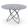 Kare Molekular Table Black 120 cm Ref 85673