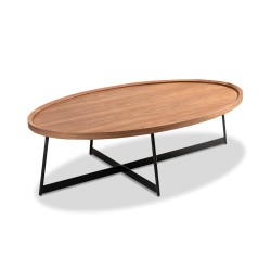 Bella Casa Sephora Coffee Table Walnut Veneer Ref C17039