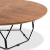 Bella Casa Regine Coffee Table Walnut Veneer Ref C17038