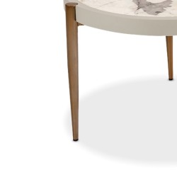 Bella Casa Maelle Coffee Table Marble Top Ref C14810B