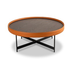 Bella Casa Elyna Coffee Table Walnut Veneer Ref C18158B