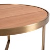 Bella Casa Lya Coffee Table Walnut Veneer Ref C14692