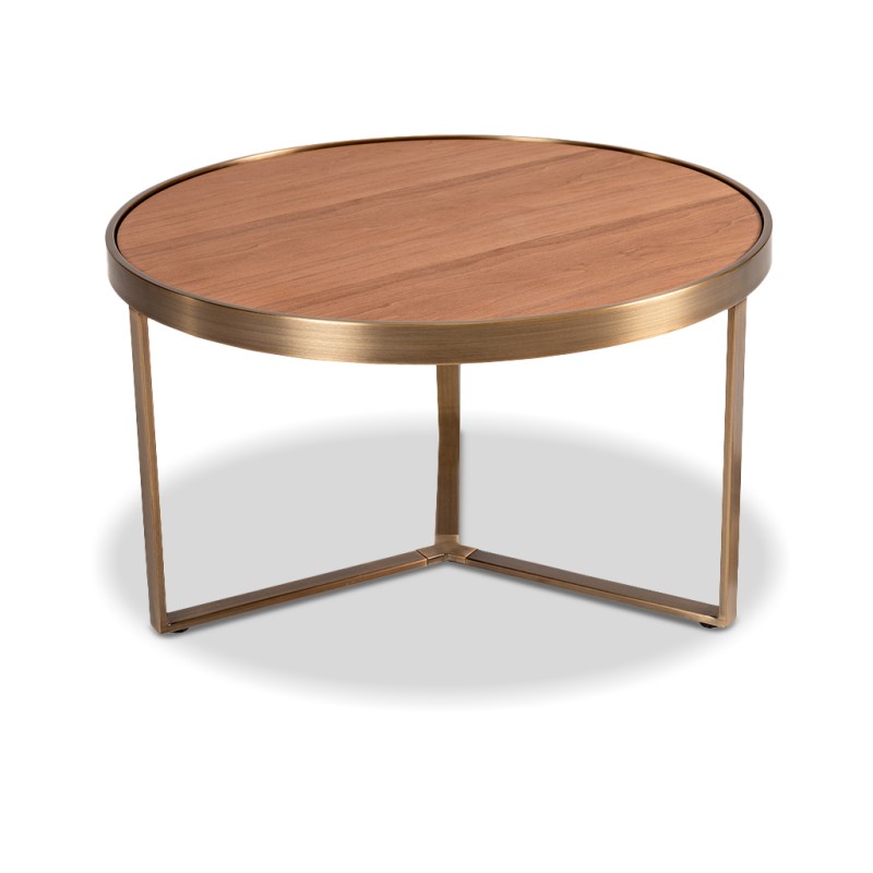 Bella Casa Lya Coffee Table Walnut Veneer Ref C14692