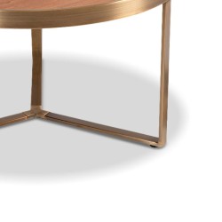 Bella Casa Lya Coffee Table Walnut Veneer Ref C14692