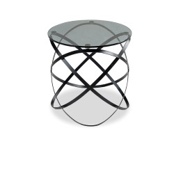 Bella Casa Elea Side Table Black Ref E14678