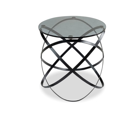 Bella Casa Elea Side Table Black Ref E14678 Bella Casa Elea Side Table Black Ref E14678