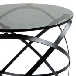Bella Casa Elea Side Table Black Ref E14678