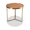 Bella Casa Lya Side Table Walnut Veneer Ref E14692A