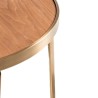 Bella Casa Lya Side Table Walnut Veneer Ref E14692A