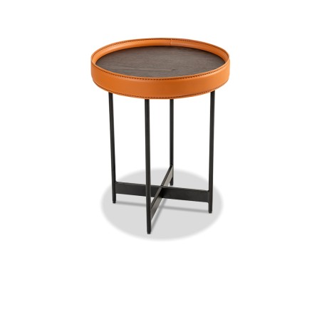 Bella Casa Elyna End Table Walnut Veneer Ref E18158 Bella Casa Elyna End Table Walnut Veneer Ref E18158
