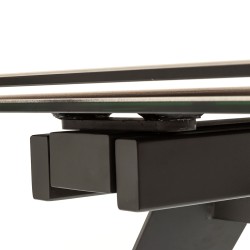 Kare Amsterdam Extendable Table Dark 160(40+40)x90cm Ref 82725