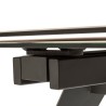 Kare Amsterdam Extendable Table Dark 160(40+40)x90cm Ref 82725