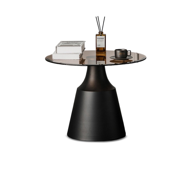 Cavendish Pobega Side Table Brown Glass