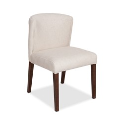 Cavendish Huron Dining Chair Dark Walnut Base