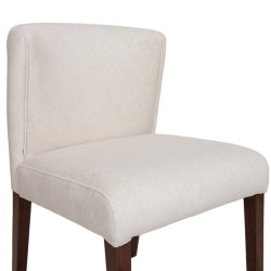 Cavendish Huron Dining Chair Dark Walnut Base