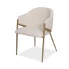 Bella Casa Tennessee Dining Chair White Ref DF2272C
